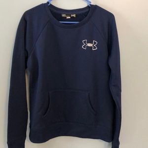 Navy Under Armour sweatshirt